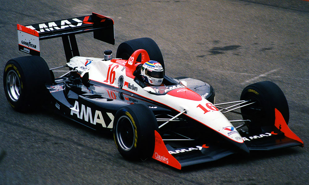 1993 PPG Indy Car - Johansson. Photo by Marshall Pruett